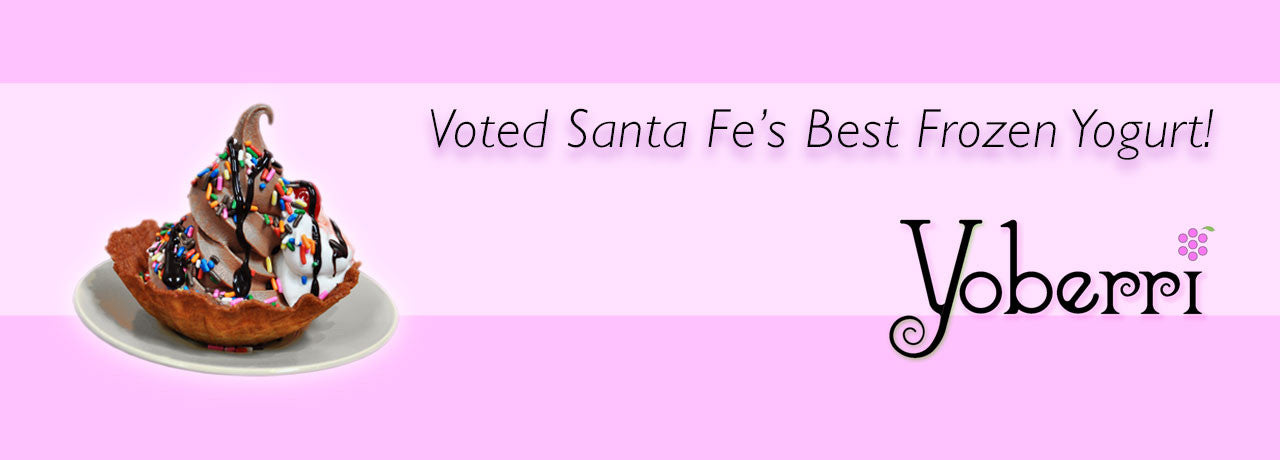 Voted Santa Fe's best frozen yogurt - Yoberri